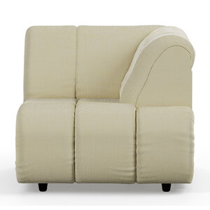 HKLiving Wave canapé élément droit accoudoir haut