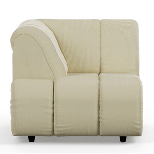 HKLiving Wave canapé élément gauche accoudoir haut