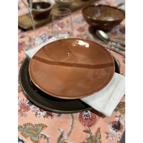Nosse Ceramics Smooth dessertbord terracotta 23