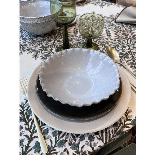 Nosse Ceramics Smooth dessertbord olive 23