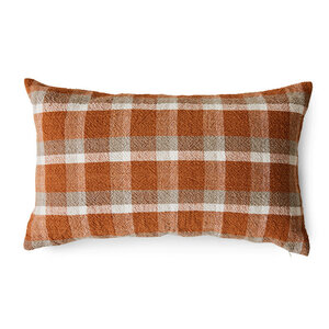 HKLiving Country coussin tissé 60x35