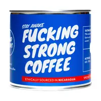 "Fucking Strong Coffee" bonen Nicaragua