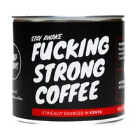 "Fucking Strong Coffee" bonen Kenya