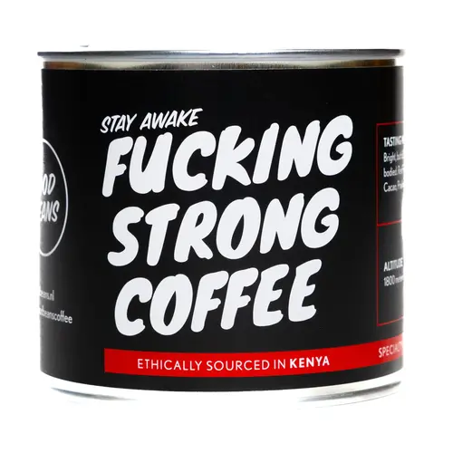 Goodbeans "Fucking Strong Coffee" bonen Kenya