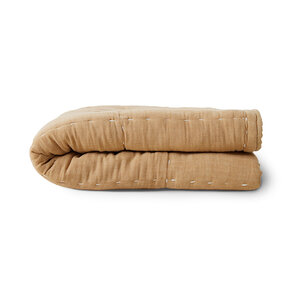 HKLiving Plaid matelassé Sand