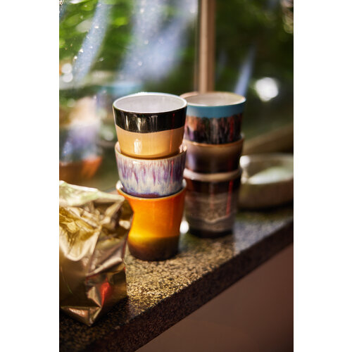 HKLiving 70's koffiekopjes Stellar - set van 6