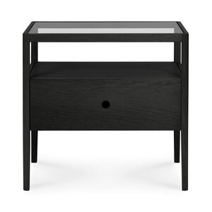Ethnicraft Spindle table de nuit en chêne noir