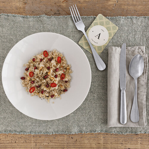 Sambonet Baguette bestek vintage steel 24 stuks Sambonet Baguette bestek vintage steel 24 stuks