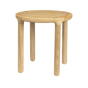 Zuiver Storm table d'appoint en chêne naturel
