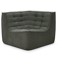 N701 Sofa hoekelement gerecycleerde eco stof