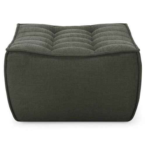 Ethnicraft N701 Sofa poef gerecycleerde eco stof