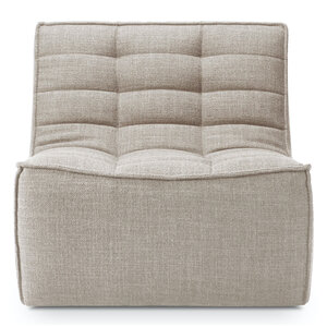 Ethnicraft N701 canapé 1 place tissu standard