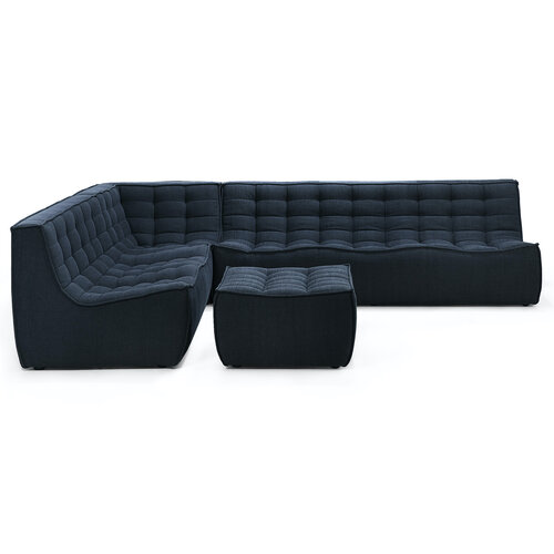 Ethnicraft N701 Sofa eenzit gerecycleerde eco stof