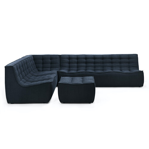 Ethnicraft N701 Sofa driezit gerecycleerde eco stof