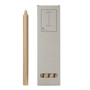 Broste Copenhagen Bougie classique rustique walnut 21mm x 29,5 cm - lot de 8 Broste Copenhagen Bougie classique rustique walnut 21mm x 29,5 cm - lot de 8