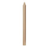 Kaars klassiek rustiek walnut 21mm x 29,5 cm - set van 8