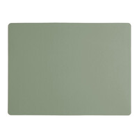 Ruca placemat rechthoekig Sage Green recycl. leer