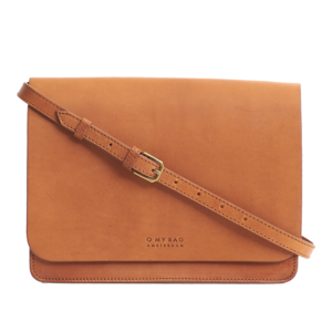 O My Bag Audrey handtas klassiek leer cognac - 2 riemen