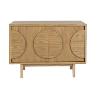 Zuiver Groove buffet/meuble bas en chêne 2 portes