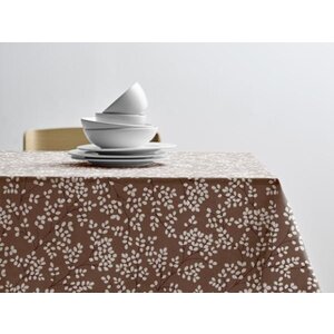 Södahl Mimosa nappe lavable au mètre - Coffee brown Södahl Mimosa nappe lavable au mètre - Coffee brown