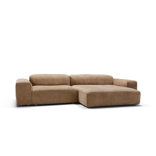 Sits Edda sofa 1 x element 114 + 1 x chaise longue 114 + 2 x armrest bloom teddy brown