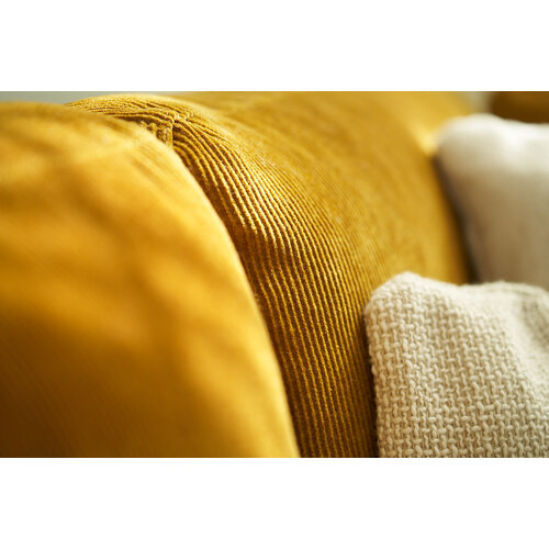 Sits Sigge sofa 3-zit links + hoek + bank rechts Moss mustard