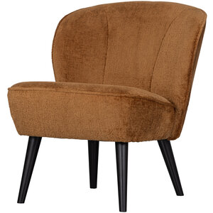 WOOOD Sara fauteuil chenille cognac