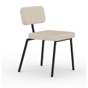 Studio Henk Ode chaise de salle à manger cadre noir Orion Cream 02