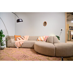 HKLiving Jax sofa links eindelement, midden element, rechts hoekelement, 2 x hoekelement sneak beige