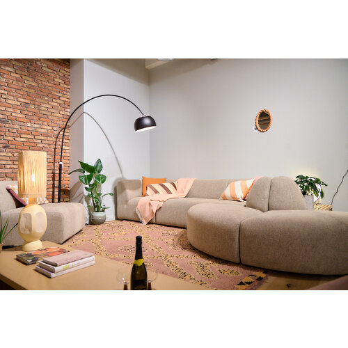 HKLiving Jax sofa links eindelement, midden element, rechts hoekelement, 2 x hoekelement sneak beige