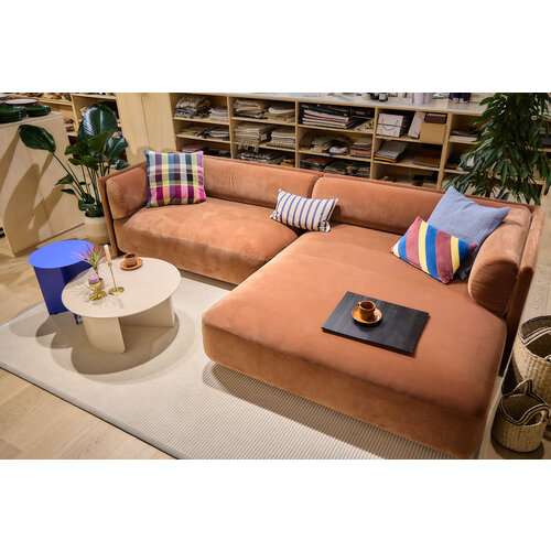 Fest Amsterdam Bolster sofa 1,5 zit links + divan rechts Royal Magnolia