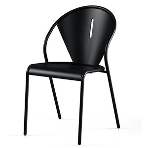 Emu Code chaise de jardin noire Emu Code chaise de jardin noire