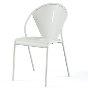 Emu Code chaise de jardin blanc mat