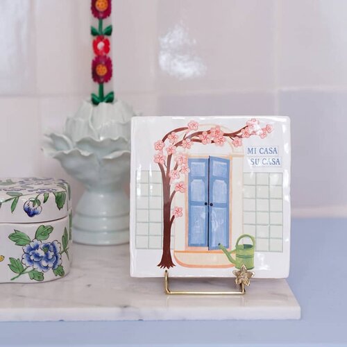 StoryTiles Mijn huis is jouw huis tegel small StoryTiles Mijn huis is jouw huis tegel small