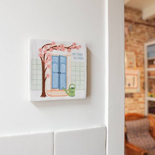 StoryTiles Mijn huis is jouw huis tegel small StoryTiles Mijn huis is jouw huis tegel small