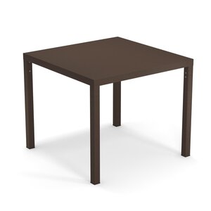 Emu Nova table de jardin 90 x 90 indian brown