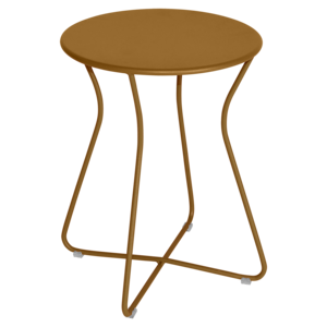 Fermob Cocotte tabouret en métal pain d'épices Ø 34 x H 45