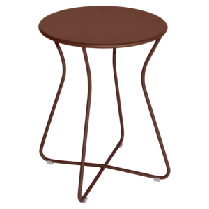 Fermob Cocotte tabouret en métal ocre rouge Ø 34 x H 45 Fermob Cocotte tabouret en métal ocre rouge Ø 34 x H 45