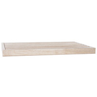 Broodsnijplank met kruimelopvangbak rubberwood