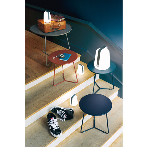 Fermob Cocotte krukje metaal ocre rouge Ø 34 x H 45 Fermob Cocotte krukje metaal ocre rouge Ø 34 x H 45