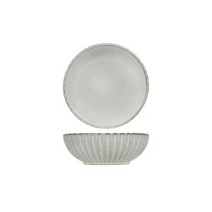 Cosy & Trendy Concha grey assiette creuse Ø 20,5 cm Cosy & Trendy Concha grey assiette creuse Ø 20,5 cm
