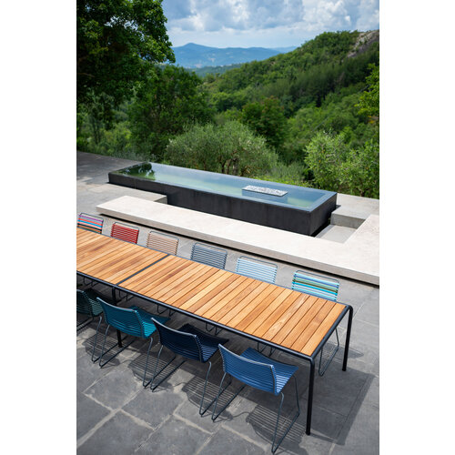 Houe Avanti tuintafel small - thermo ash