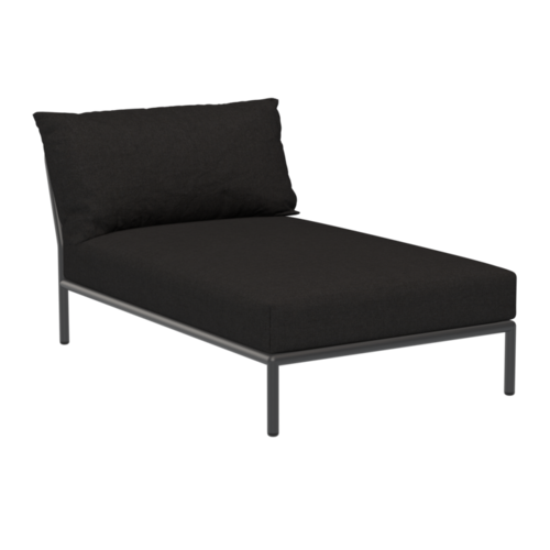 Houe Level2 lounge - combo A Charcoal heritage - donkergrijze frame