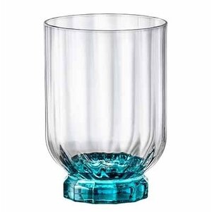 Bormioli Rocco Florian dof glas lichtblauw - set van 4