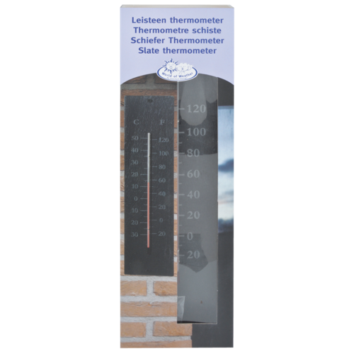 Leisteen thermometer