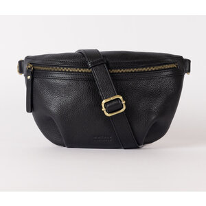 O My Bag Milo sac banane - cuir soft grain noir O My Bag Milo sac banane - cuir soft grain noir