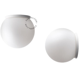 zangra Plafonnier / applique murale avec verre Ø 20 cm blanc zangra Plafonnier / applique murale avec verre Ø 20 cm blanc