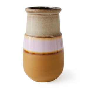 HKLiving Grote vloer vaas caramel