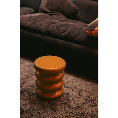 HKLiving Bijzettafel  Allure caramel
