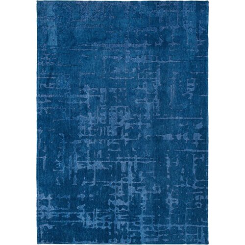 Louis De Poortere Rugs Baobab suarez blue tapijt Structures collection 170 x 240 cm - TOONZAALMODEL